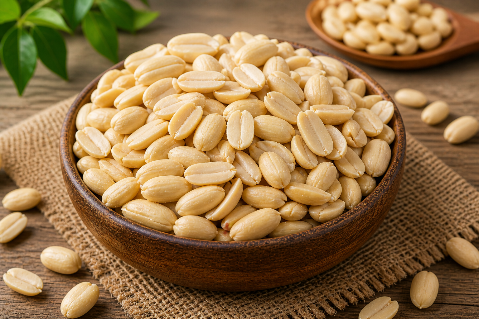 Cacahuètes blanches 300g